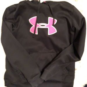 Under Armour Dri Fit Sweatshirt Black w/ Pink